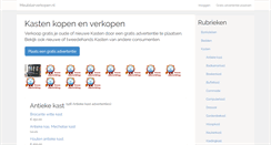 Desktop Screenshot of kasten.meubilairverkopen.nl