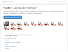 Tablet Screenshot of kasten.meubilairverkopen.nl